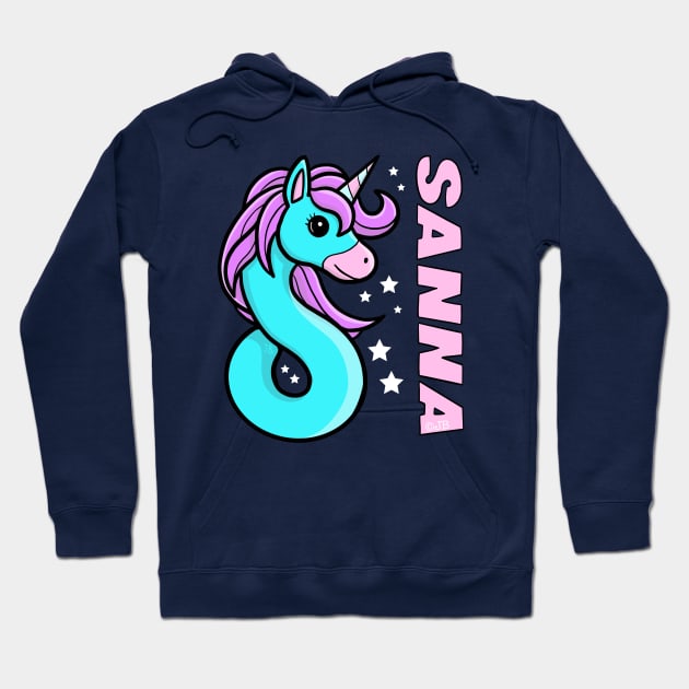 Sanna Unicorn Hoodie by Sketchy